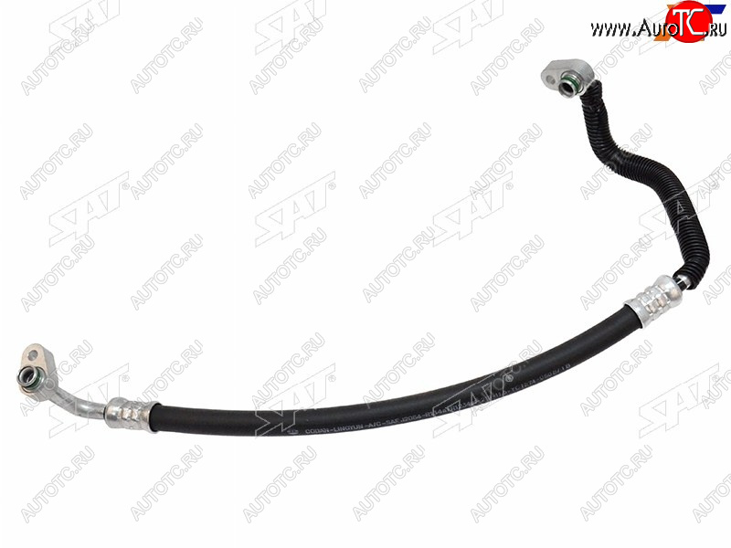 1 499 р. Трубка кондиционера TOYOTA COROLLA AXIOFIELDER #ZE12# 00-06 (RHD) 1NZ (от компрессора к радиатору) SAT ST-88703-12620  с доставкой в г. Кемерово