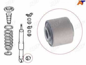 248 р. Сайлентблок Toyota Land Cruiser (J100,J200) 98-21  Land Cruiser Prado (J120) 02-09  Great Wall Hov SAT ST-90385-19010  с доставкой в г. Кемерово. Увеличить фотографию 3
