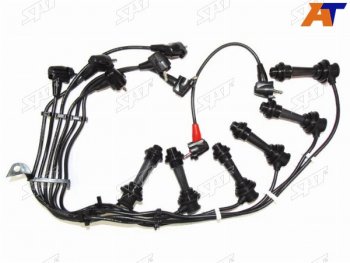 2 299 р. Провода высоковольтные TOYOTA JZX9#JZS# 1JZGE2JZGE (кругл. резин.) SAT ST-90919-21570  с доставкой в г. Кемерово. Увеличить фотографию 1