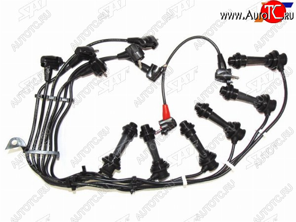 2 299 р. Провода высоковольтные TOYOTA JZX9#JZS# 1JZGE2JZGE (кругл. резин.) SAT ST-90919-21570  с доставкой в г. Кемерово