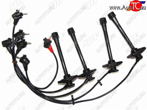 1 779 р. Провода высоковольтные TOYOTA CORONACARINA ST190 94-96  4S-FE (квадрат. резин.) SAT ST-90919-21583  с доставкой в г. Кемерово