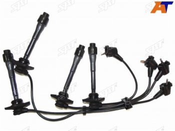 1 699 р. Провода высоковольтные TOYOTA CALDINA #T19# 92-02RAUM EXZ1015  97-03 45E-FE (квадрат. резин.) SAT ST-90919-22395  с доставкой в г. Кемерово. Увеличить фотографию 1