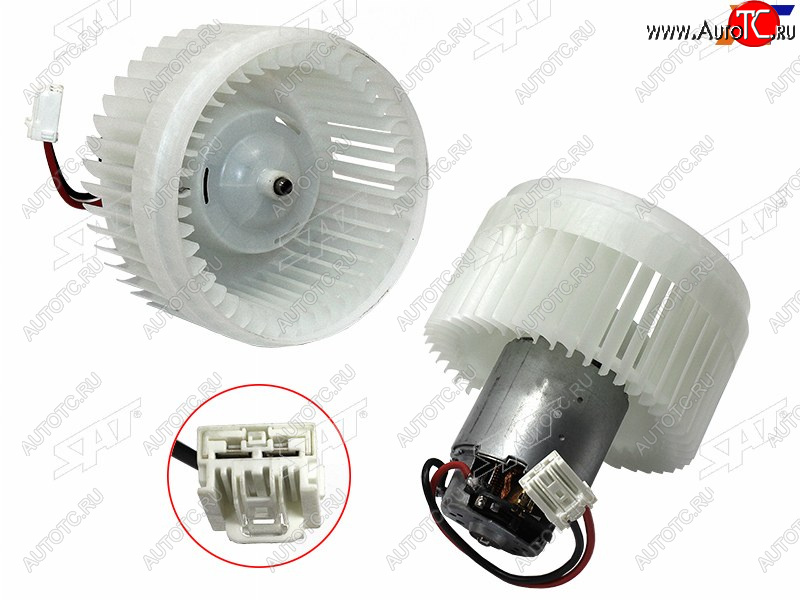 3 999 р. Мотор отопителя салона Volvo S60 00-10  XC90 02-14  S80 98-06  V70 00-07 SAT ST-9171479  с доставкой в г. Кемерово