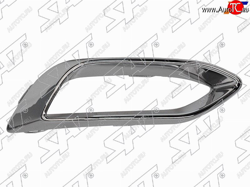 729 р. Накладка бампера Volkswagen Polo 20-22 (Сзади Слева Снизу) SAT ST-93-0002  с доставкой в г. Кемерово