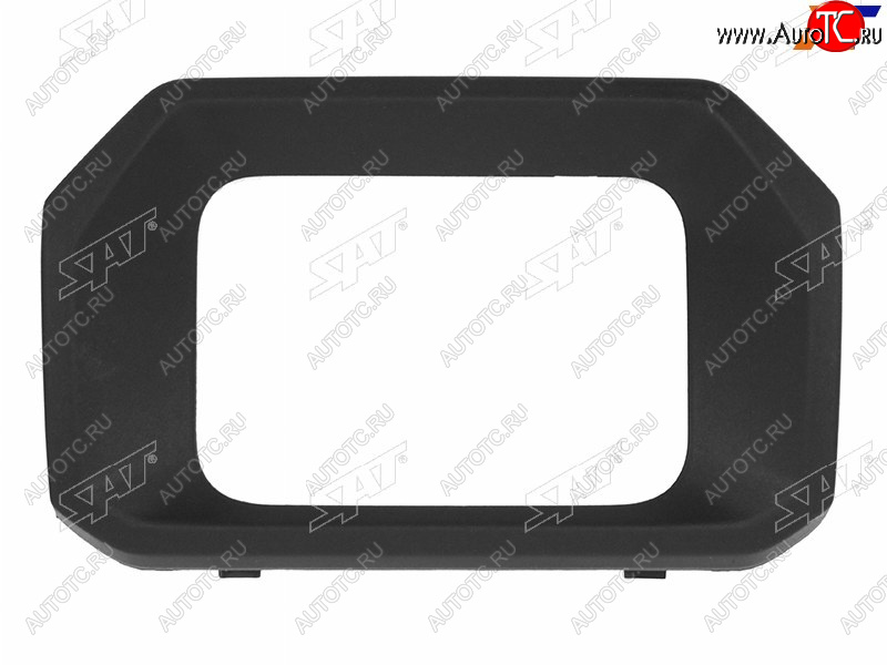 349 р. Накладка бампера Haval F7 18-22  F7x 19-22 (Спереди Комплектация под радар) SAT ST-93-0035  с доставкой в г. Кемерово