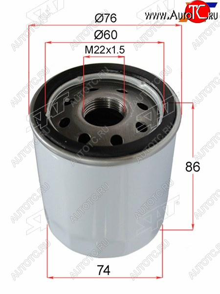 214 р. Фильтр масляный SAT  CITROEN Jumper  250 (2006-2014), Peugeot Boxer  250 (2006-2014)  с доставкой в г. Кемерово