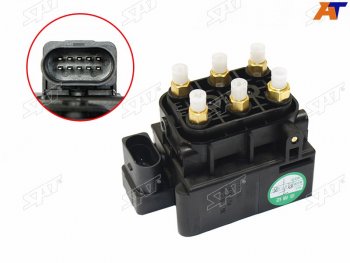 Блок клапанов пневмоподвески MERCEDES-BENZ S-CLASS W221 05-13M-CLASS W164 05-W166 11-E-CLASS W211 SAT ST-A2123200358
