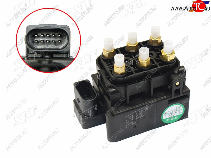 9 799 р. Блок клапанов пневмоподвески MERCEDES-BENZ S-CLASS W221 05-13M-CLASS W164 05-W166 11-E-CLASS W211 SAT ST-A2123200358  с доставкой в г. Кемерово