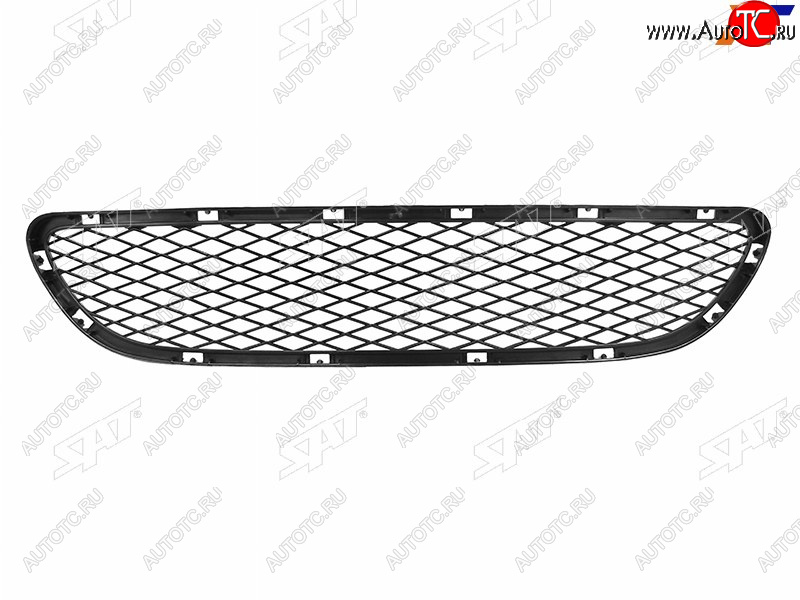389 р. Центральная решетка переднего бампера SAT  BMW 3 серия  E90 (2008-2012) седан рестайлинг  с доставкой в г. Кемерово