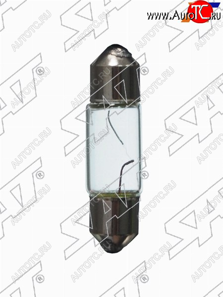 23 р. Лампа дополнительного освещения 9x28 мм 12V C5W SAT ST-C5W-12V  с доставкой в г. Кемерово