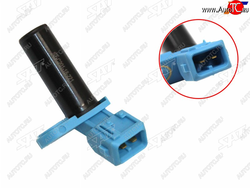 879 р. Датчик положения коленвала MAZDA MAZDA2Demio DYFORDC-MaxFiestaFocusFusionVOLVO C30S40V50 05 SAT ST-C201-18-221  с доставкой в г. Кемерово