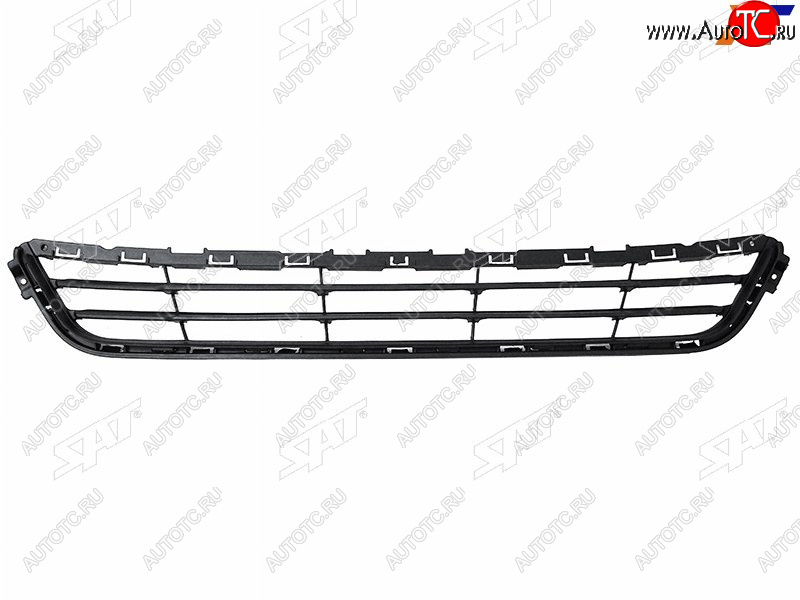 1 499 р. Нижняя решетка переднего бампера SAT  Ford Mondeo  MK5 CD391 (2014-2018) дорестайлинг седан, дорестайлинг универсал  с доставкой в г. Кемерово