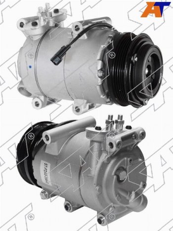 22 849 р. Компрессор кондиционера Ford Focus 04-11  C-MAX 03-10  Volvo C30 06-13  S40 04-12  V50 03-12 SAT ST-FDA5-396-0  с доставкой в г. Кемерово. Увеличить фотографию 1