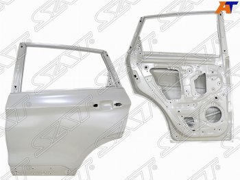 16 499 р. Дверь задняя LH SAT  Geely Coolray  SX11 (2018-2025) дорестайлинг, рестайлинг (неокрашенная)  с доставкой в г. Кемерово. Увеличить фотографию 1