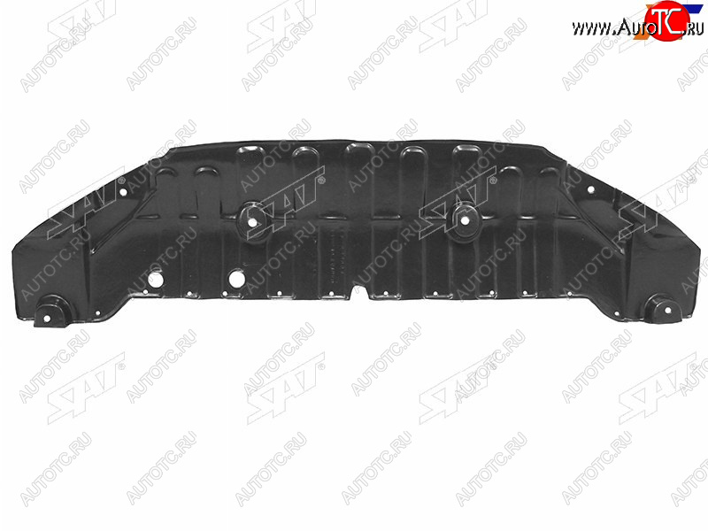 1 229 р. Защита переднего бампера (пыльник) SAT  Hyundai Elantra  MD (2010-2013) дорестайлинг  с доставкой в г. Кемерово