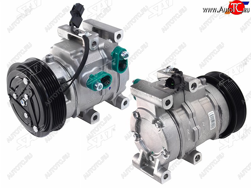 17 349 р. Компрессор кондиционера Hyundai Solaris 10-20  Kia Rio 11-20  Hyundai Accent 11-17  Kia Rio X-Lin SAT ST-HNS1-396-0  с доставкой в г. Кемерово