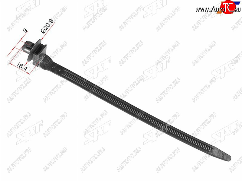 23 р. Клипса хомут эл. проводки TOYOTALEXUS (1 шт.) SAT ST-KJ-2350  с доставкой в г. Кемерово