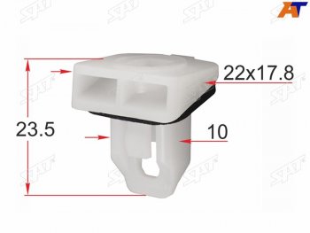 Клипса крепления бампера TOYOTA (1 шт.) SAT ST-KJ-2437