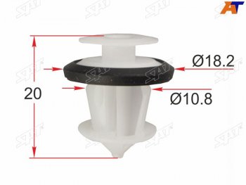 Клипса крепежная TOYOTALEXUS (1 шт.) SAT ST-KJ-2463