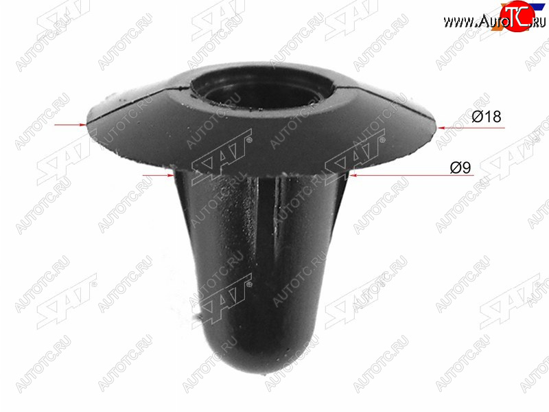 21 р. Клипса обшивки двери GMTOYOTALEXUS (1 шт.) SAT ST-M10281  с доставкой в г. Кемерово