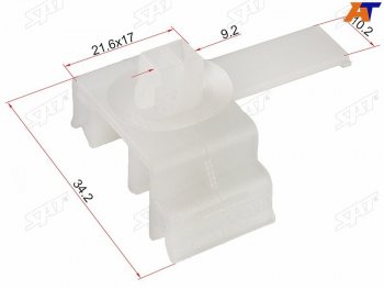 13 р. Клипса эл. проводки TOYOTALEXUS (1 шт.) SAT ST-M10398  с доставкой в г. Кемерово. Увеличить фотографию 1