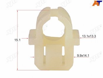 Клипса молдинга кузова HONDA (1 шт.) SAT ST-M10566