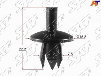 Клипса обшивки FORD (1 шт.) SAT ST-M10763