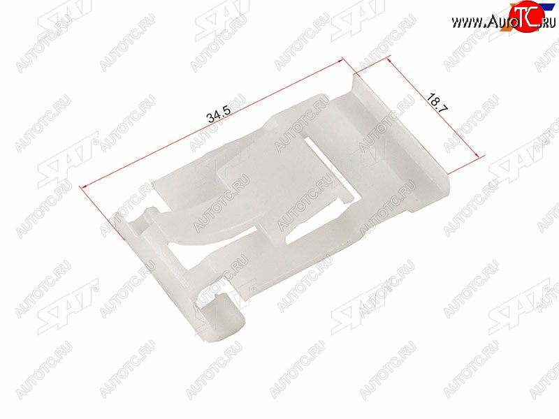 32 р. Клипса молдинга FORD (1 шт.) SAT ST-M10797  с доставкой в г. Кемерово