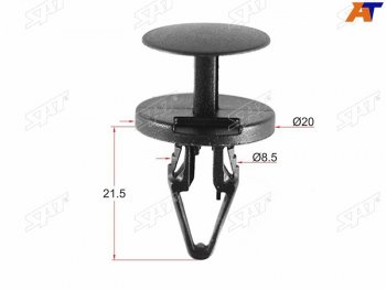 Клипса крепления FORD (1 шт.) SAT ST-M10827