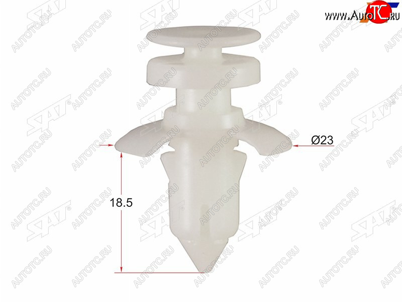 13 р. Клипса обшивки FORDLINCOLN (1 шт.) SAT ST-M11021  с доставкой в г. Кемерово