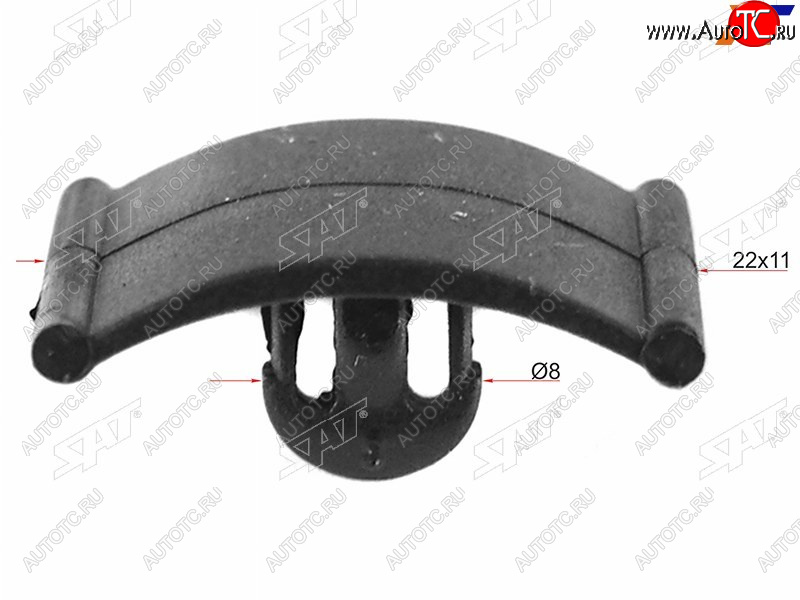 68 р. Клипса капота VAGGMSEAT (1 шт.) SAT ST-M11349  с доставкой в г. Кемерово