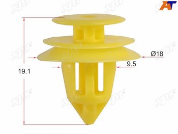 Клипса обшивки двери TOYOTALEXUS (1 шт.) SAT ST-M11596