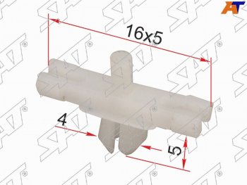 Клипса молдинга кузова VOLVO (1 шт.) SAT ST-M12213