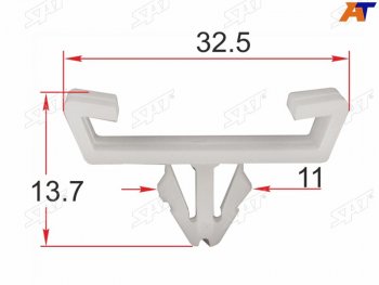 Клипса молдинга кузова VAG (1 шт.) SAT ST-M12258