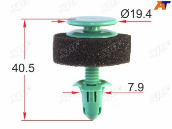 Клипса обшивки двери GM (1 шт.) SAT ST-M12362