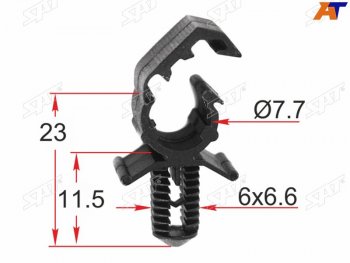 Клипса для крепления трубок FORD (1 шт.)                                                             SAT ST-M12387