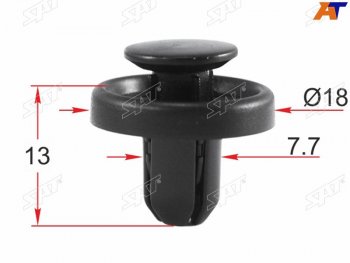 Клипса крепежная TOYOTALEXUSSUBARU (1 шт.) SAT ST-M12403