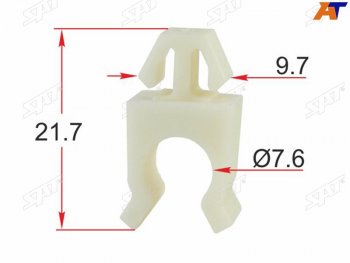 Клипса упора капота FORD (1 шт.) SAT ST-M12496