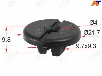 Клипса обшивки кузова GM (1 шт.) SAT ST-M12485