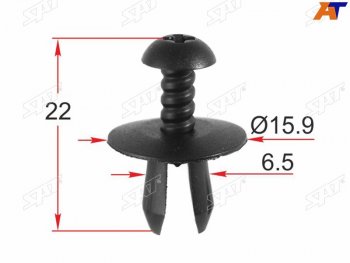 Клипса крепежная MERCEDES (1 шт.) SAT ST-M12523, stm12523 SAT ST-M12523