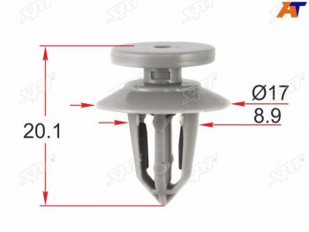 Клипса обшивки двери GM (1 шт.)                                                                      SAT ST-M12543