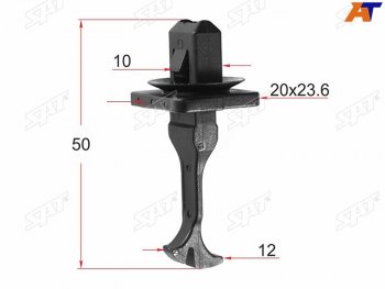 Клипса крепления накладки передней стойки TOYOTALEXUS (1 шт.) SAT ST-M12604
