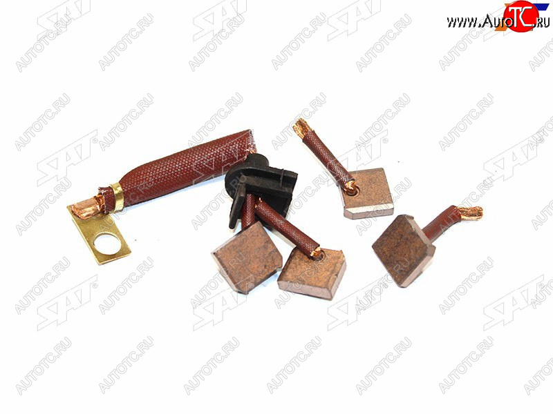 145 р. Щетка генераторастартера 4 шт. MMC LANCER VIII 08- BWCBKDOUTLANDER 2.0D 07- BSY SAT ST-M647C00371  с доставкой в г. Кемерово