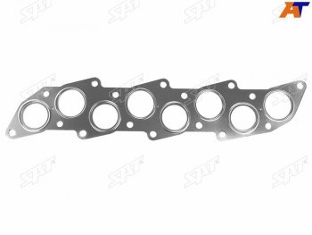 349 р. Прокладка выпускного коллектора MITSUBISHI DELICAL200PAJEROMONTERO 4D554D564D56T 2.32.5 90- SAT ST-MD081533  с доставкой в г. Кемерово. Увеличить фотографию 1