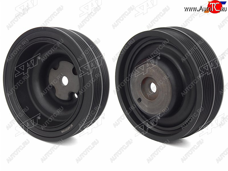 4 399 р. Шкив коленвала MITSUBISHI LANCERMIRAGE 95-03DINGO 98-02CARISMA 95-03LANCER CEDIA 00-03 двиг. 4G1 SAT ST-MD331249  с доставкой в г. Кемерово