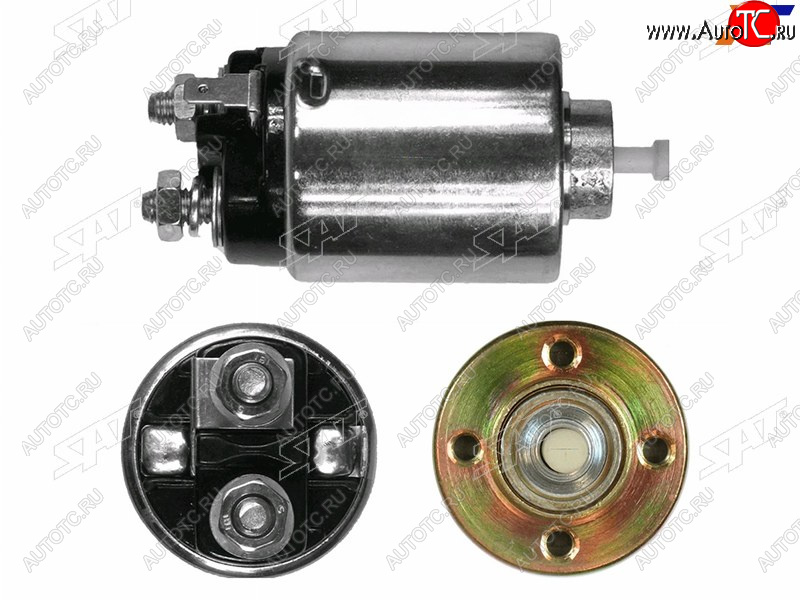 1 199 р. Втягивающее реле стартера MAZDA 323SUZUKI SX4NISSAN MARCH K10 82-91 (4 креп.отв.) SAT ST-MD611040  с доставкой в г. Кемерово