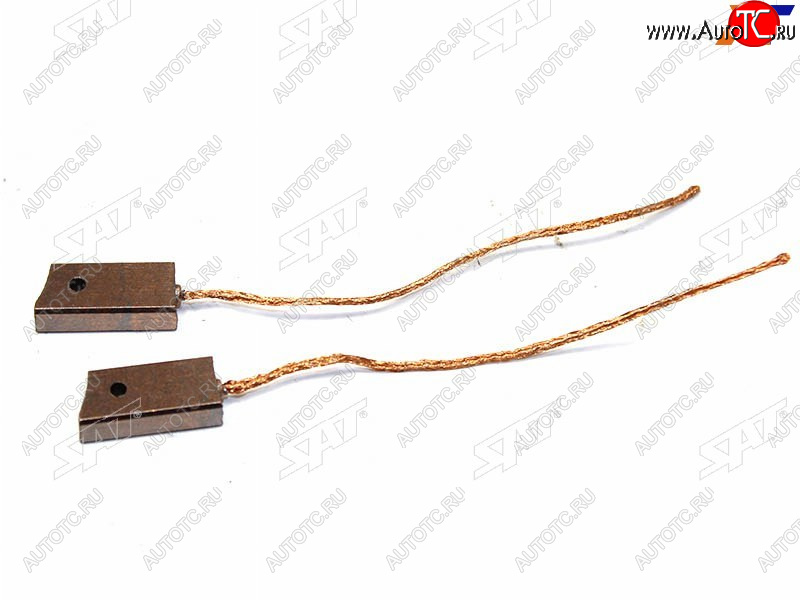43 р. Щетка генераторастартера 2 шт. HONDA ACCORDMMC COLTNISSAN SUNNYSUBARU JUSTYSUZUKI SWIFTVITARA SAT ST-MD611707  с доставкой в г. Кемерово