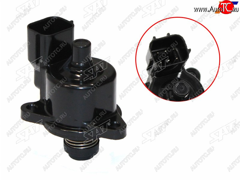 2 799 р. Датчик холостого хода (клапан) 2,0.2,4 MMC AIRTREKLANCERGALANTRVROUTLANDER 03- SAT ST-MD628166  с доставкой в г. Кемерово