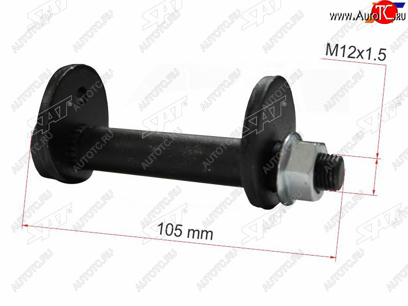 379 р. Болт (комплект) с эксцентриком MITSUBISHI PAJEROMONTERO 00-06 SAT ST-MR418674  с доставкой в г. Кемерово