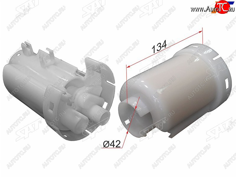 699 р. Фильтр топливный MITSUBISHI PAJERO 6G74,6G75 99-12COLT 02-10 SAT ST-MR529135  с доставкой в г. Кемерово